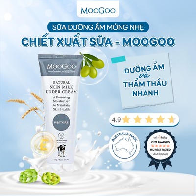 Kem Dưỡng Da Moogoo Chiết Xuất Protein Từ Sữa