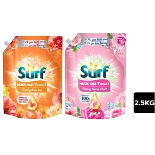 Nước Giặt Surf 7 trong 1 Hương Đam Mê/ Thuần Khiết , Túi 2.5kg