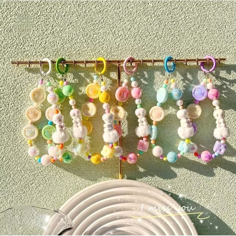 Dây Đeo Điện Thoại, Túi Xách "Piglet" Xinh Xắn, Dây Treo Gấu Bông, Balo, Móc Khóa Dễ Thương