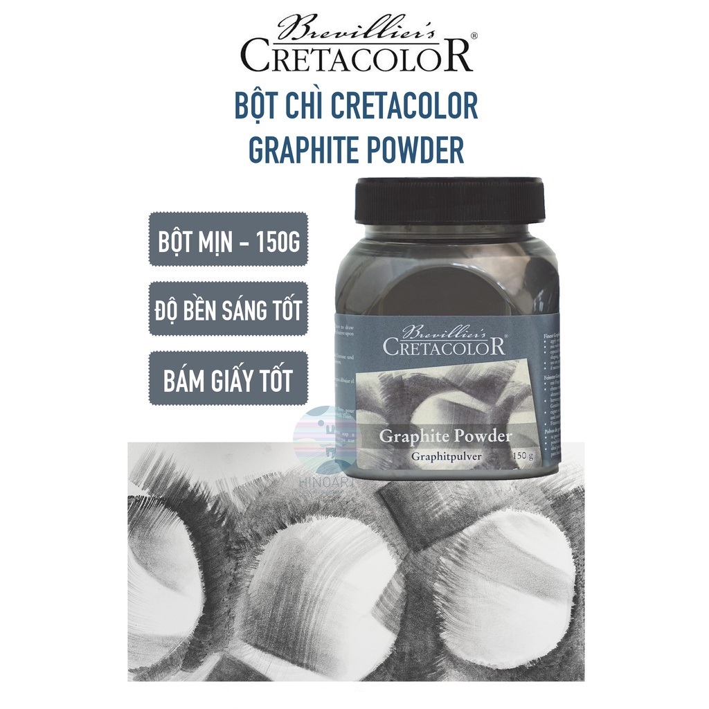 Bột chì Cretacolor Graphite Powder 150g