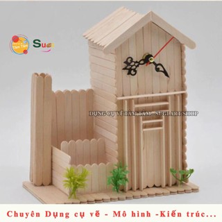 Que Kem Gỗ Làm Mô Hình Handmade - Nhiều size [ Sugi Art Shop ]