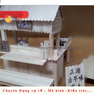 Que Kem Gỗ Làm Mô Hình Handmade - Nhiều size [ Sugi Art Shop ]