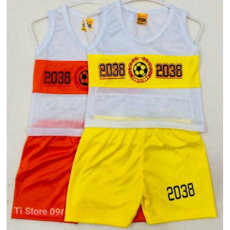 5-17kg Set Bộ Thể Thao Ba Lỗ Áo Lưới Thông Hơi Quần Thun Cho Bé Trai.