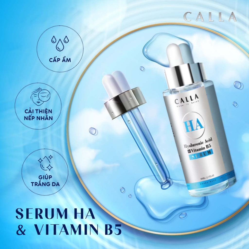 Serum HA & Vitamin B5/Vitamin C & Peptide 9 Calla 30ml