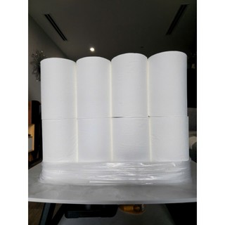 Combo 6 cuộn giấy lau nhà bếp thấm dầu 3000g, 2 lớp, 3000 tờ, khổ giấy 20x20cm