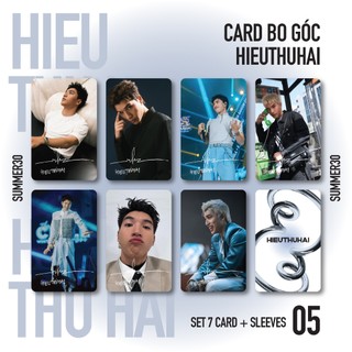 [GIAO NGAY] Sét 7 Thẻ Bo Góc HIEUTHUHAI Hiếu Thứ Hai