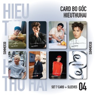 [GIAO NGAY] Sét 7 Thẻ Bo Góc HIEUTHUHAI Hiếu Thứ Hai