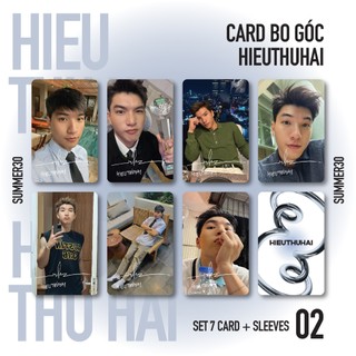 [GIAO NGAY] Sét 7 Thẻ Bo Góc HIEUTHUHAI Hiếu Thứ Hai
