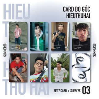 [GIAO NGAY] Sét 7 Thẻ Bo Góc HIEUTHUHAI Hiếu Thứ Hai