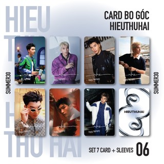 [GIAO NGAY] Sét 7 Thẻ Bo Góc HIEUTHUHAI Hiếu Thứ Hai