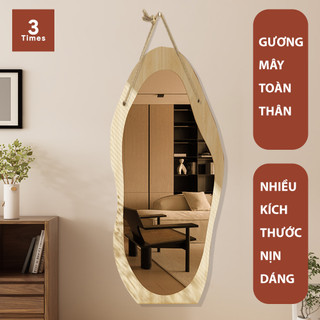  BAO BỂ VỠ  Gương MÂY toàn thân gương treo tường decor soi siêu nét hàng loại 1 nhiều kích thước 