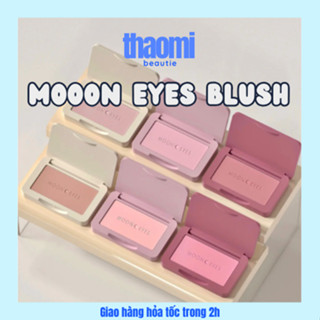 Phấn Má Hồng MOONEYES BLUSH Dạng Bột Trang Điểm Tự Nhiên Lâu Trôi 6,5g