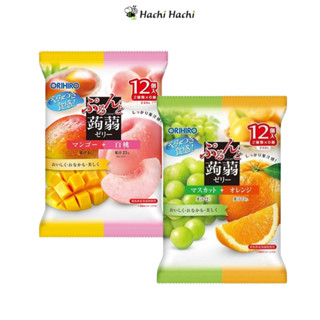 Thạch trái cây Orihiro vị trái cây 240g (12 cái) - Hachi Hachi Japan Shop