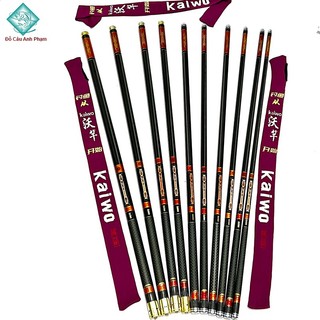  Cần Câu Tay Tầm Vương 6H Kaiwo Hàng Nội Địa Tải Tĩnh Thực Tế 6kg Tặng Kèm Ngọn Phụ 