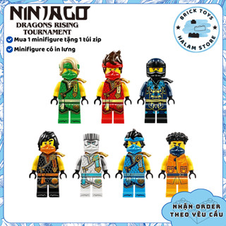 [Có sẵn] Đồ chơi lắp ráp minifigures Ninjago Dragons Rising 2 Tournament - Mô hình ninja đấu trường