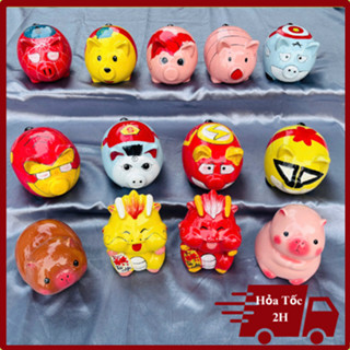  Heo đất tiết kiệm size to cho bé  lợn đất sứ đẹp BÁT TRÀNG  ống heo đựng tiền hoạt hình ngộ nghĩnh độc lạ Tết 2025 
