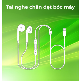  Tai nghe zin bóc máy chân dẹt cũ 98% dùng cho 7-14prm 