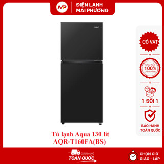 Tủ lạnh Aqua 130 lít AQR-T160FA(BS) - (Bảo hành 24 tháng)