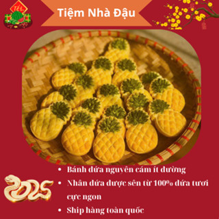  BÁNH DỨA ĐÀI LOAN HANDMADE ÍT NGỌT - ĂN VẶT HEALTHY - PHÙ HỢP ĂN KIÊNG 