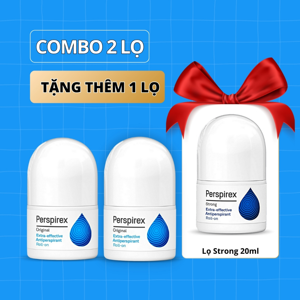 COMBO 2 LỌ Perspirex Original 20ml (loại vừa)