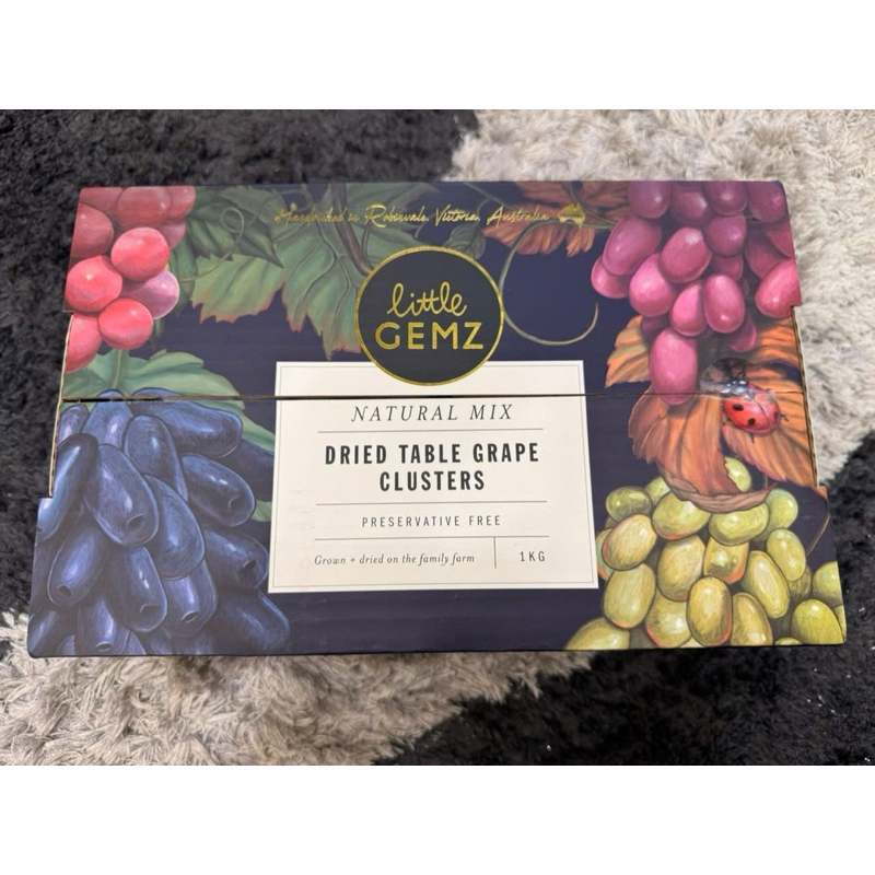 Nho Móng Tay Úc Hộp 1Kg