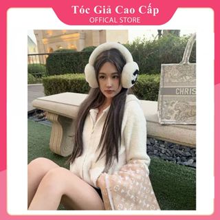 Tóc Giả Nguyên Đầu 2 Mái Thẳng - Đẹp Tự Nhiên, Chống Rối, Giá Tốt, 2061