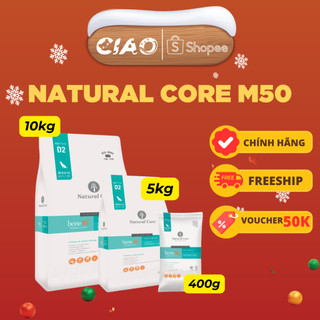   5kg  Thức ăn hạt cho chó Natural Core Bene M50 | Thịt gà và cá hồi | Cải thiện tiêu hoá 
