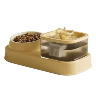   Hỏa tốc  Bát ăn đôi có máy lọc nước tuần hoàn tự động cho thú cưng bát ăn máy lọc nước cho chó mèo 