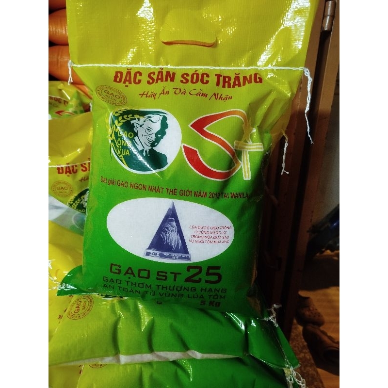 10kg gạo St25 dẻo đậm vị cơm