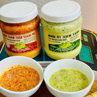 59K Hủ 500g muối chấm thần thánh đỏ