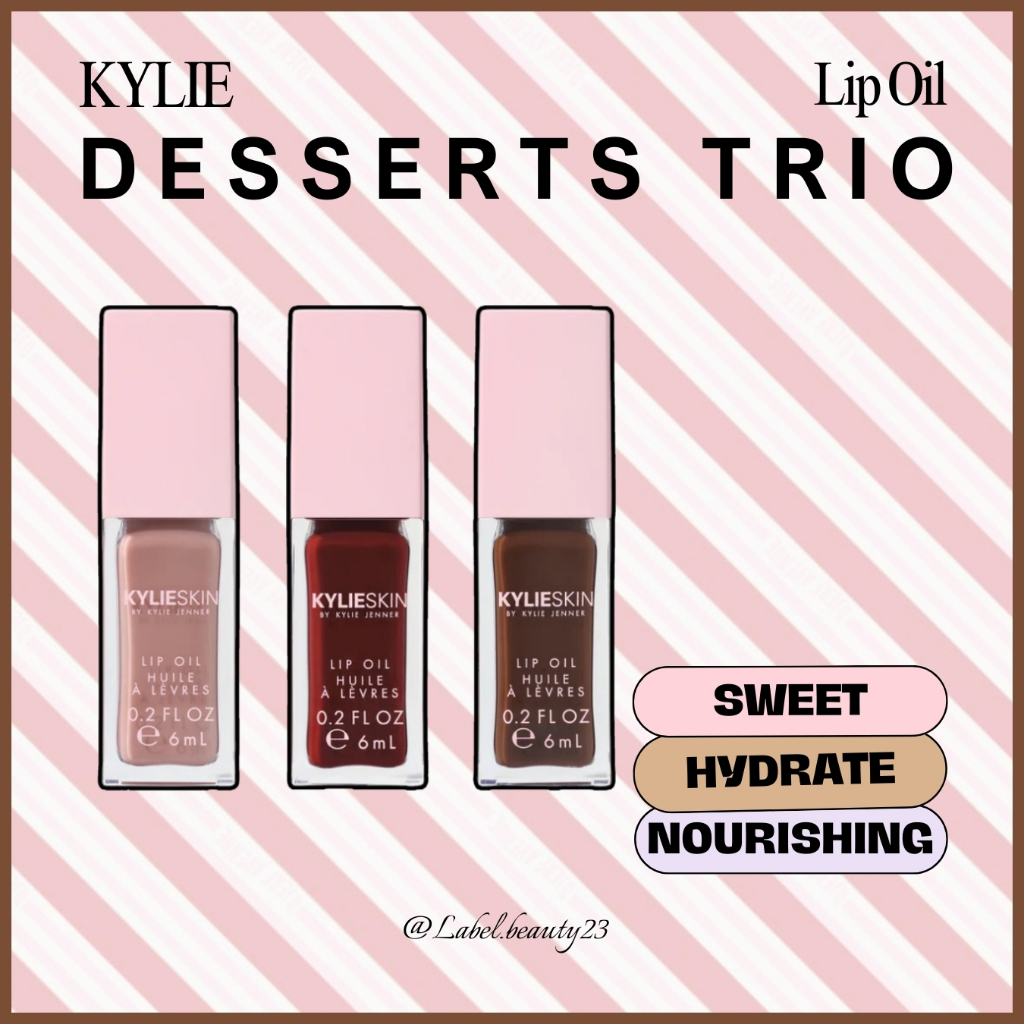 SẴN ✨ Son dưỡng Kylie Skin Lip Oil - 𝐋𝐚𝐛𝐞𝐥.𝐛𝐞𝐚𝐮𝐭𝐲 ✨