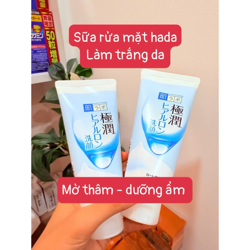 Hada Labo Kem Rửa Mặt Hada Labo Sạch Sâu Dưỡng Ẩm 80g Advanced Nourish Hyaluronic Acid Cleanser