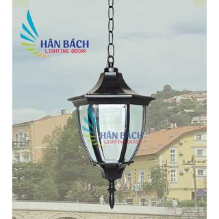 [Đèn chống nước] Đèn thả ngoài trời,đèn thả ban công hợp kim nhôm không gỉ