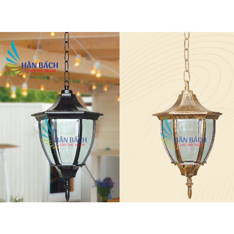 [Đèn chống nước] Đèn thả ngoài trời,đèn thả ban công hợp kim nhôm không gỉ