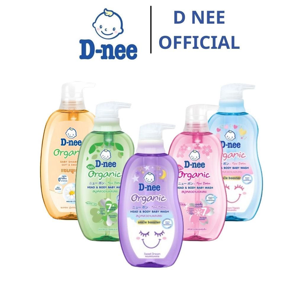 Sữa tắm gội toàn thân Dnee cho bé 380ml , Sữa tắm gội thái an toàn cho bé...........