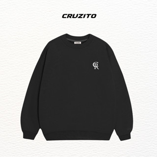  Áo Sweater Nỉ Chân Cua Form Rộng Unisex Logo Brand Cruzito 