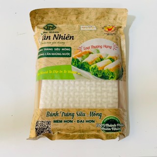  Bánh Tráng Cuốn Siêu Mỏng Tân Nhiên 250G - Loại Thượng Hạng mềm hơn dai hơn 