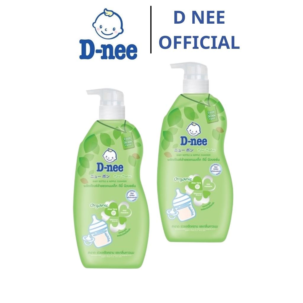 ComBo 2 Chai Nước rửa bình/ xúc bình sữa Dnee Thái Lan 600ml