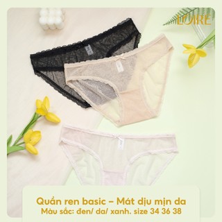 Quần Lót Ren Mỏng Mát Loirechic QLBK30