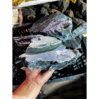 Đá Trầm Tích Đen, Vỉa Đen Dạng Khối (1KG)  Setup Bể Cá Thuỷ Sinh, Trang Trí Bể Cá, Hồ Cá, Tiểu Cảnh Bể Cá