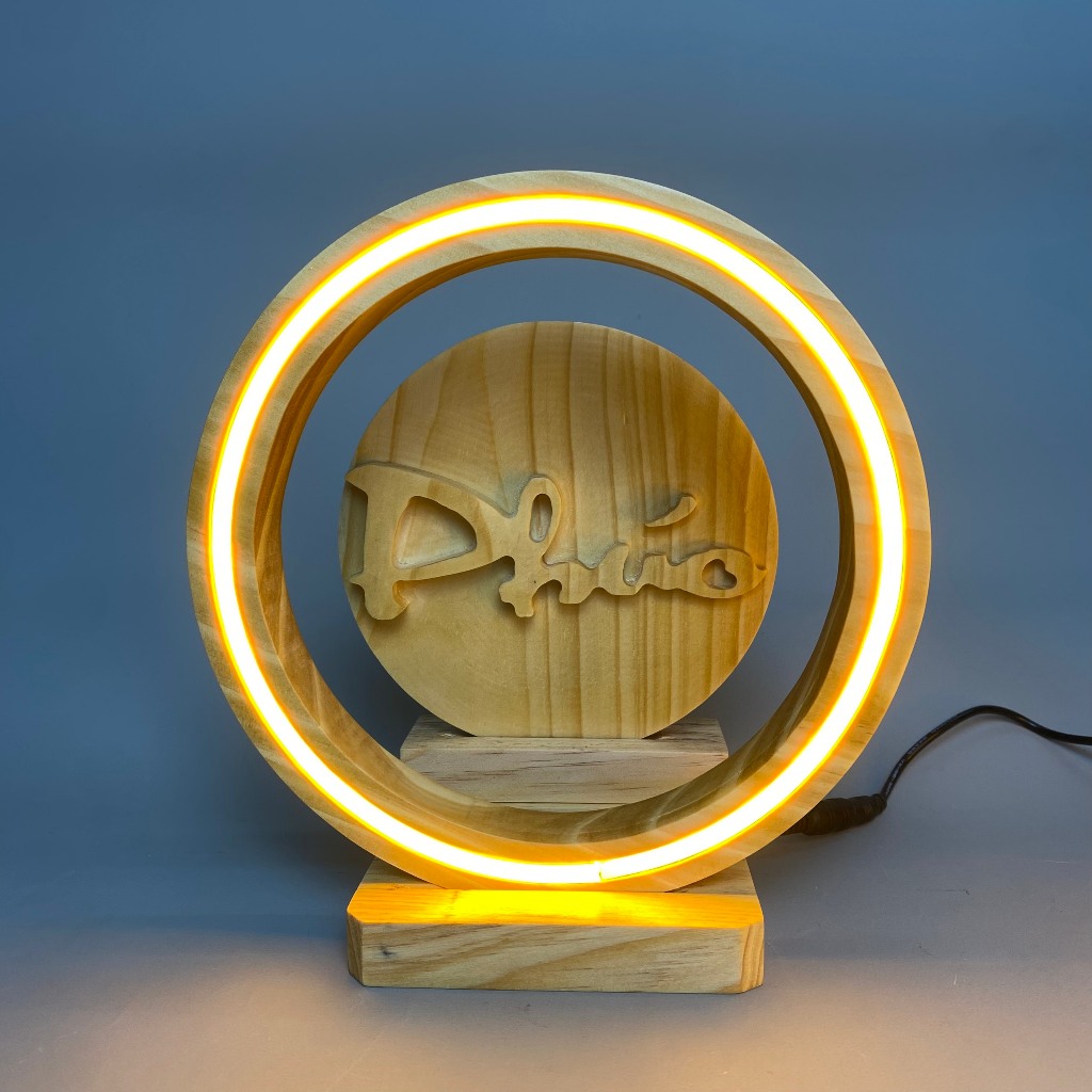 Chữ Phúc Thư Pháp Gỗ Tâm An Decor HD Khắc Nguyên Khối