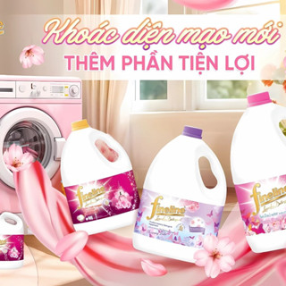 (COMBO 2 CAN) Nước Giặt Fineline Thái Lan Can 3000ml- Nước giặt xả quần áo chính hãng