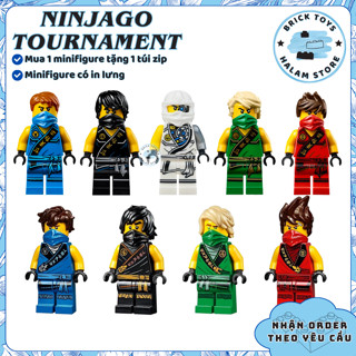[Có sẵn] Đồ chơi lắp ráp minifigures Ninjago season 4 - Mô hình lắp ghép nhân vật Zane Tournament