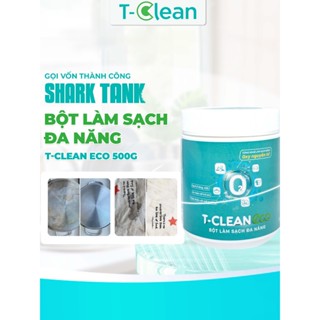 Bột đa năng T-Clean 98% TP tự nhiên tẩy quần áo, thông tắc cống, làm sạch bề mặt:inox,gỗ