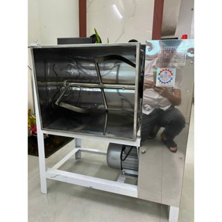 Máy trộn nằm ngang, trộn thực phẩm, trộn gia vị, bột cafe, bột ngũ cốc, trộn thịt, trộn bánh tráng 25-30kg/mẻ