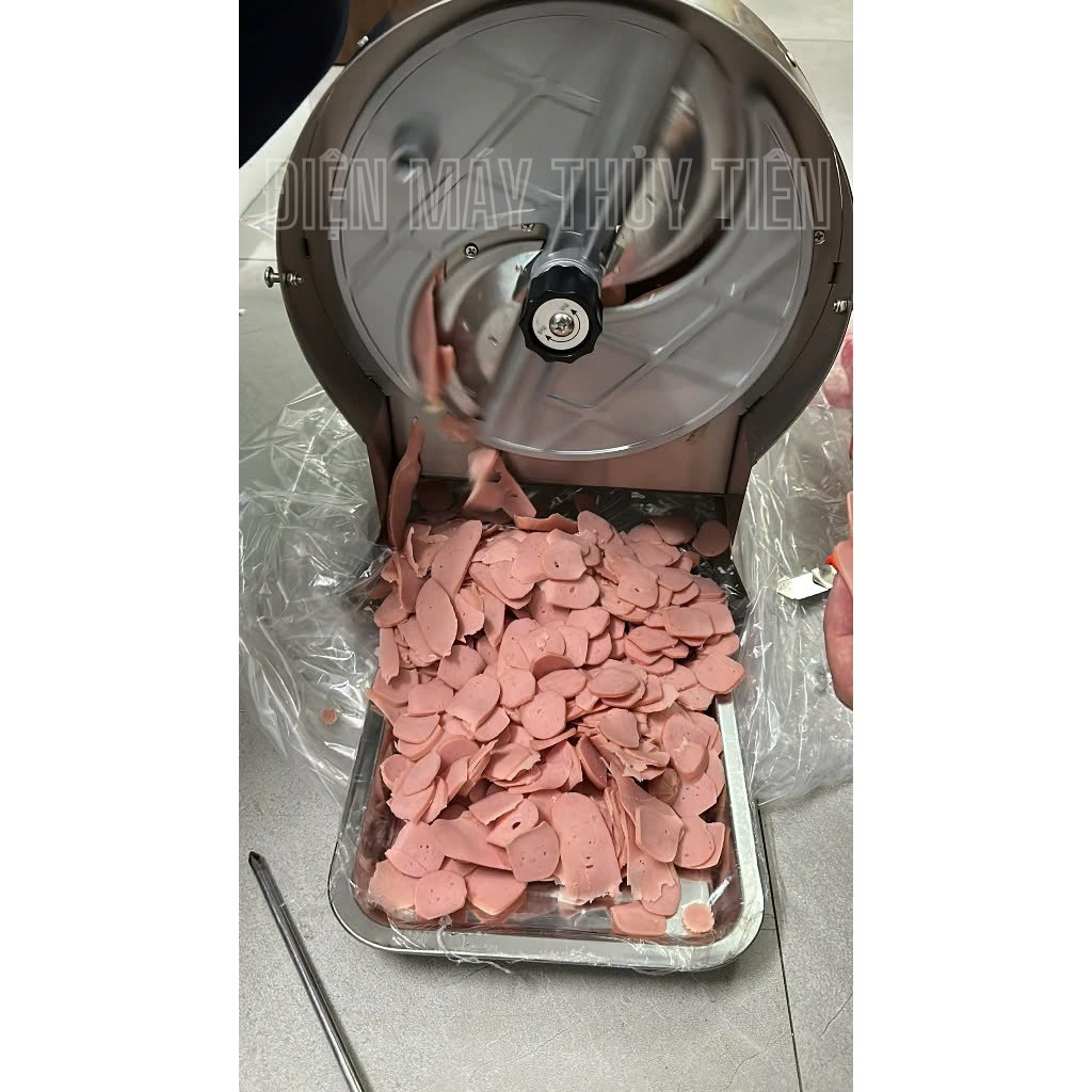 Máy Thái Lát Thái Sợi Đa Năng, Inox 304, Độ Dày 0.5-15mm, Bồn Chứa Lớn, Vận Hành Bằng Điện, Bảo Hành