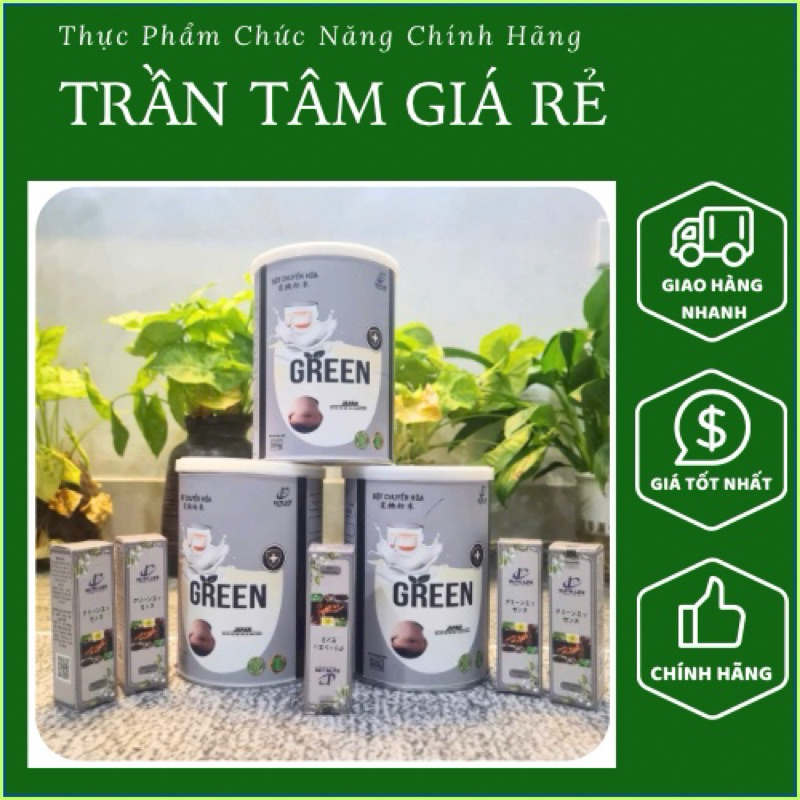COMBO 3 HỘP (Tặng kèm ly lắc ) - Bột Chuyển Hoá Green Elife Giảm Béo Phì , Thanh Lọc Cơ Thể, Tăng Cường Hệ Miễn Dịch