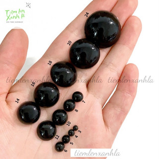 Set 100- 500 mắt thú dán tiện dụng size 3-20mm