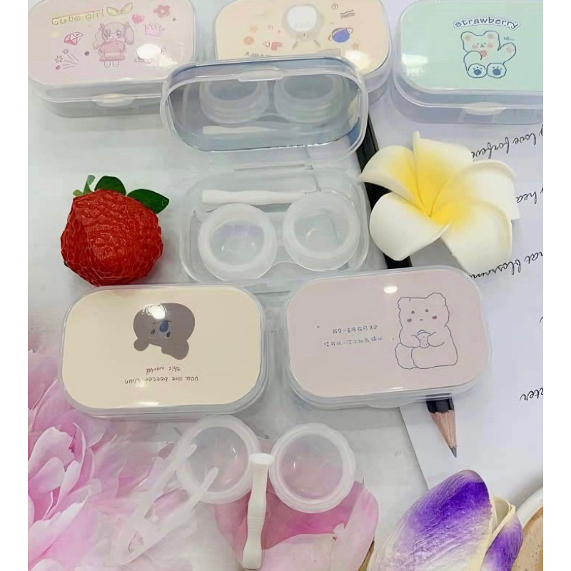 Khay mini gương full dụng cụ gắp đeo