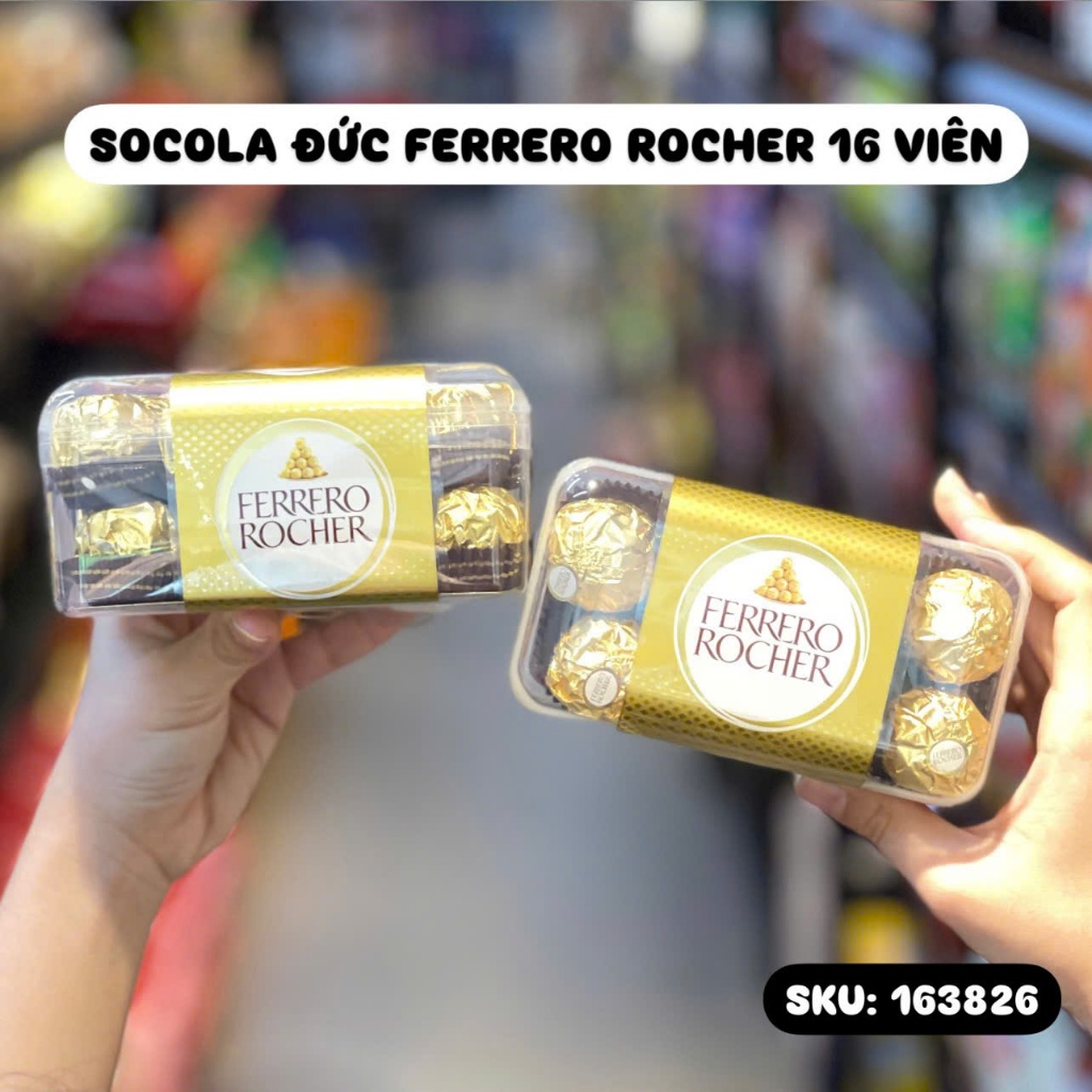Socola Ferrero Rocher 16 Viên